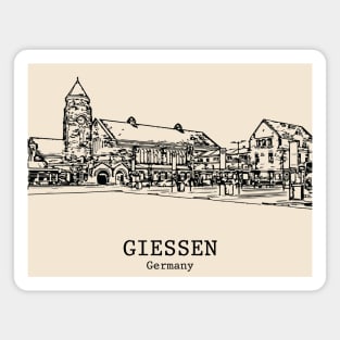 Giessen - Germany Magnet